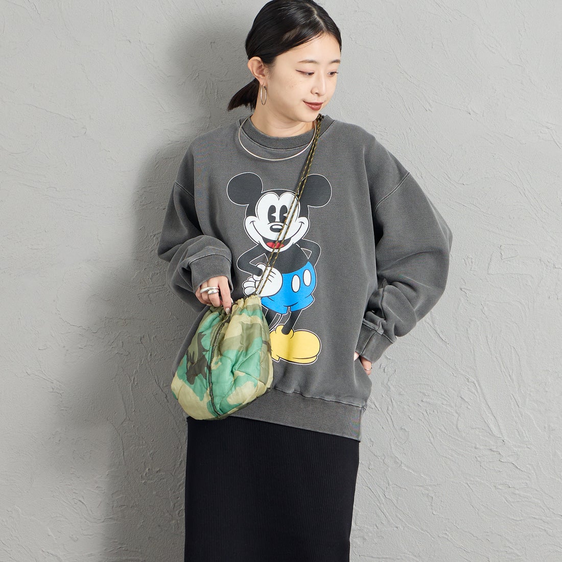 ODDMENT [オッドメント] キルティングポーチ [QUILTING-POUCH] WOODLAND