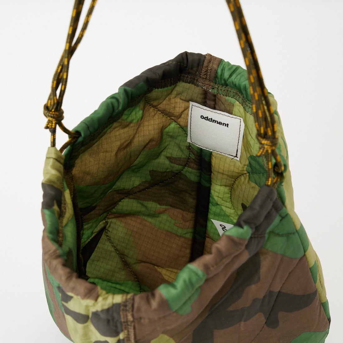 ODDMENT [オッドメント] キルティングポーチ [QUILTING-POUCH] WOODLAND