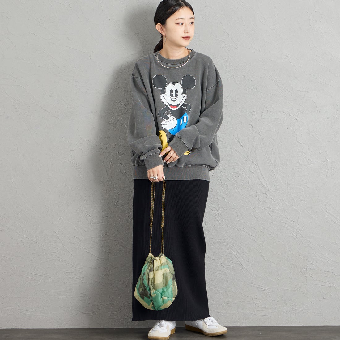 ODDMENT [オッドメント] キルティングポーチ [QUILTING-POUCH] WOODLAND