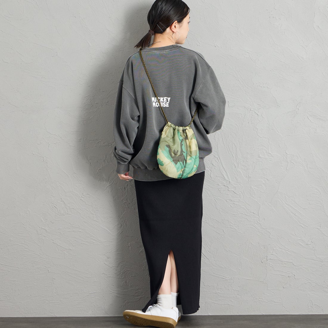 ODDMENT [オッドメント] キルティングポーチ [QUILTING-POUCH] WOODLAND