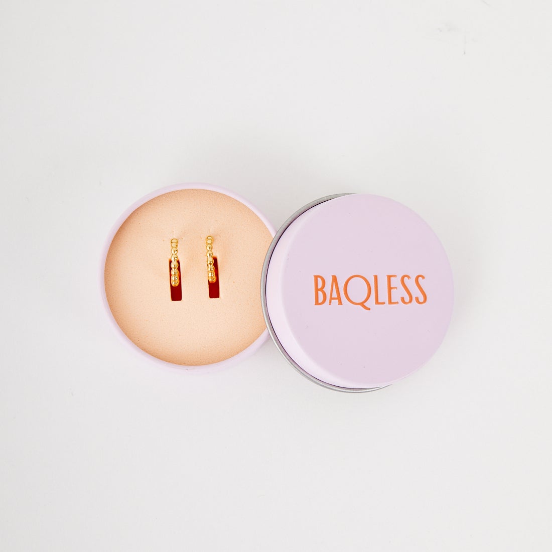 Baqless [バックレス] エンブレイス バブル ゴールド ピアス [HP-BB-YG] GOLD