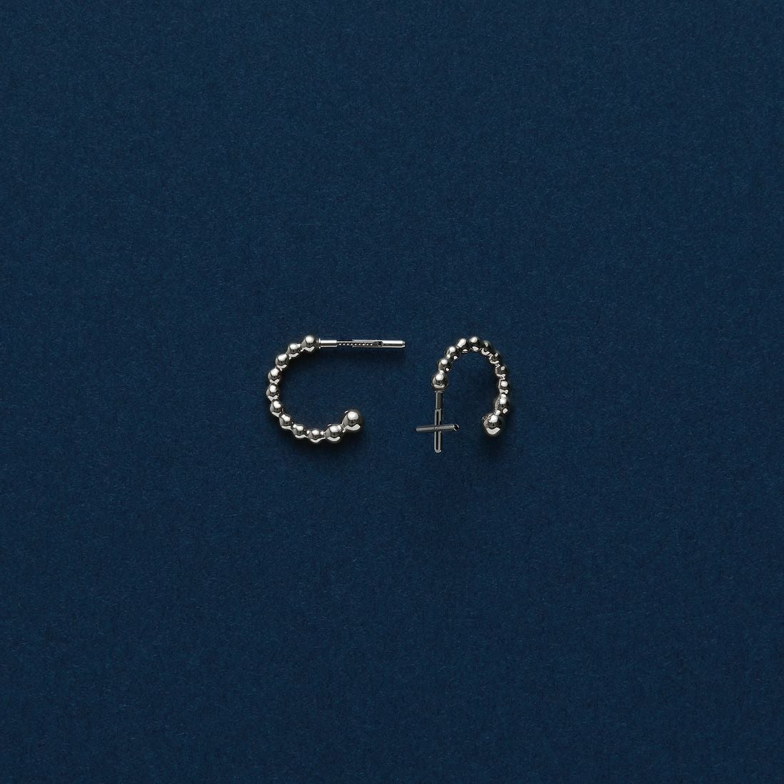 Baqless [バックレス] エンブレイス バブル シルバー ピアス [HP-BB-SV] SILVER