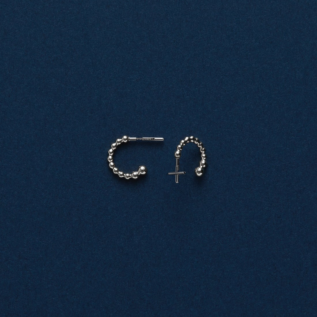 Baqless [バックレス] エンブレイス バブル シルバー ピアス [HP-BB-SV] SILVER