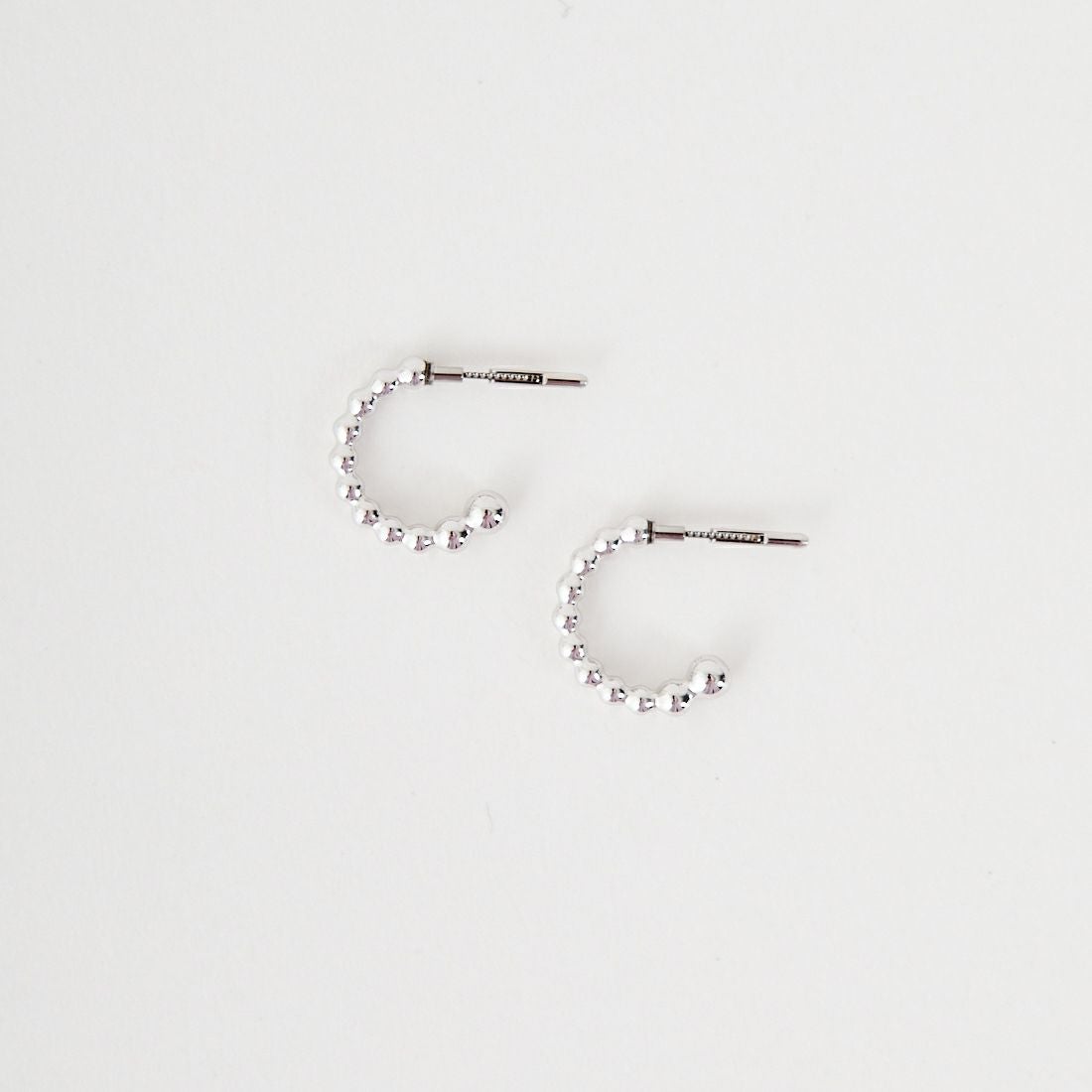 Baqless [バックレス] エンブレイス バブル シルバー ピアス [HP-BB-SV] SILVER