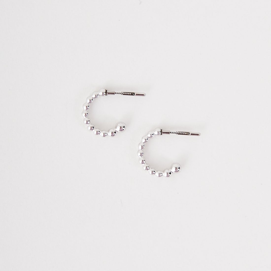 Baqless [バックレス] エンブレイス バブル シルバー ピアス [HP-BB-SV] SILVER