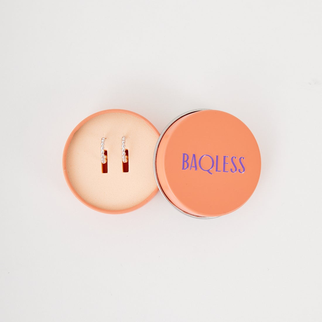 Baqless [バックレス] エンブレイス バブル シルバー ピアス [HP-BB-SV] SILVER