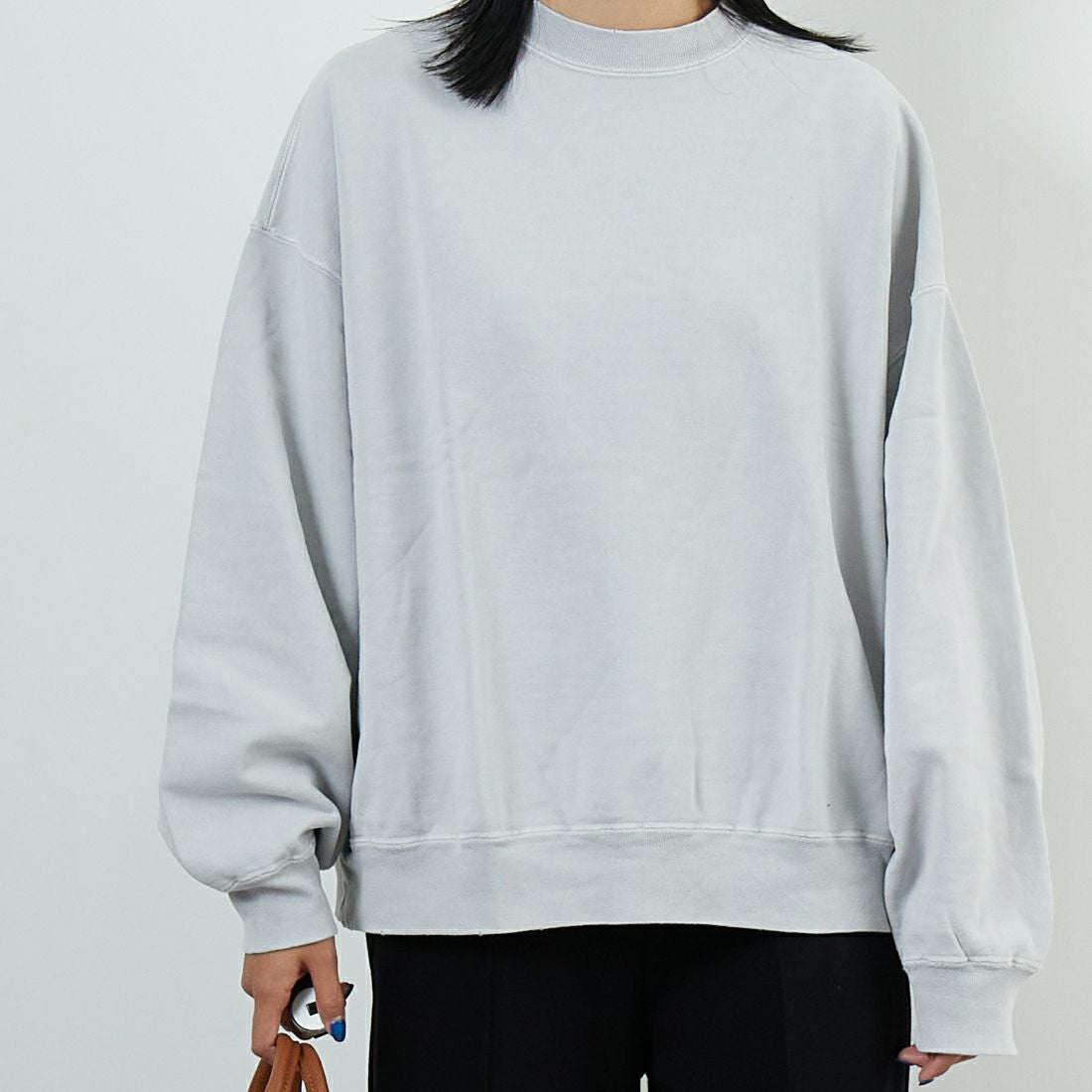 REMI RELIEF [レミレリーフ] ダブルSP加工 裏毛クルースウェット