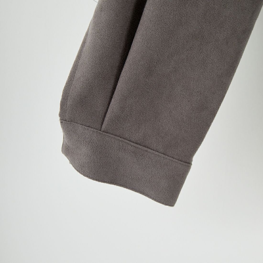 STILL BY HAND [スティルバイハンド] シンセティックレザーオーバーシャツ [BL06253] GREY