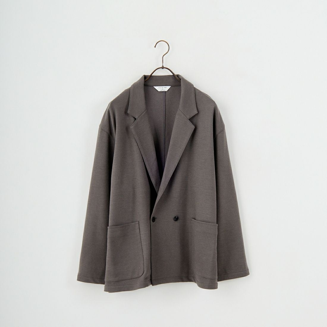 STILL BY HAND [スティルバイハンド] ウールジャージージャケット [CS03253] GREIGE