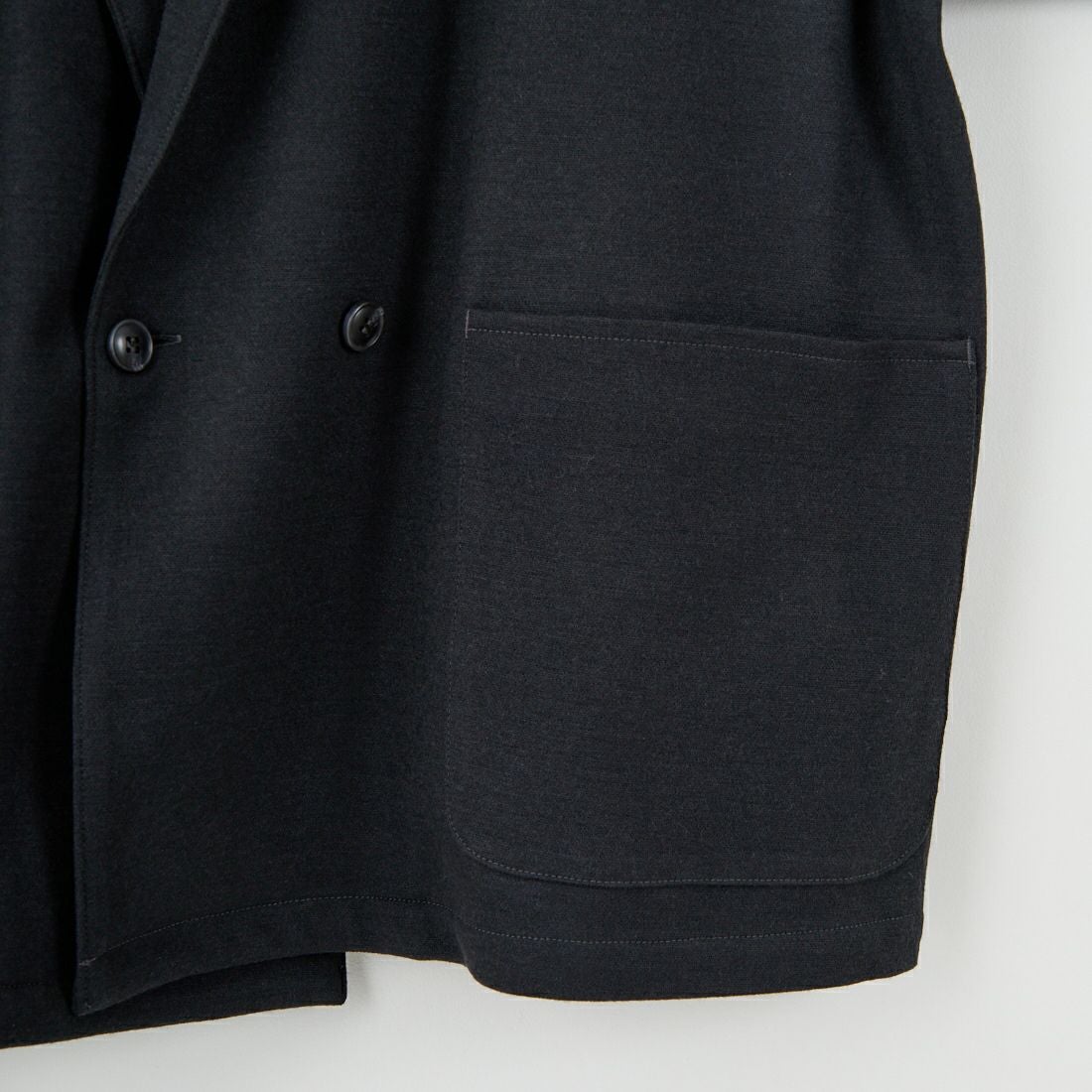 STILL BY HAND [スティルバイハンド] ウールジャージージャケット [CS03253] CHARCOAL