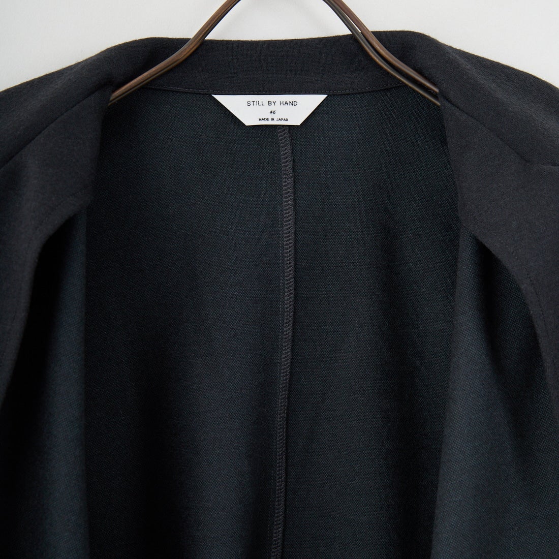 STILL BY HAND [スティルバイハンド] ウールジャージージャケット [CS03253] CHARCOAL
