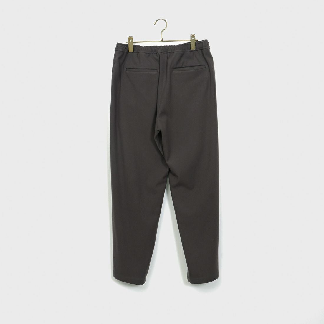 Noir Fabrik [ヌワールファブリック] ソフトフランネル ミニマルワイドスラックス [NF-254-081] BROWN