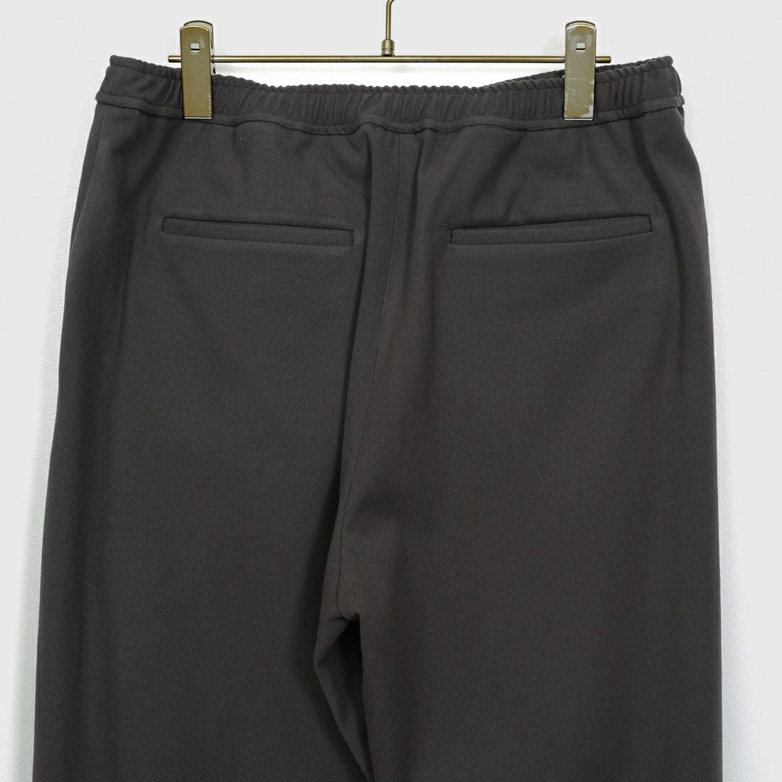 Noir Fabrik [ヌワールファブリック] ソフトフランネル ミニマルワイドスラックス [NF-254-081] BROWN