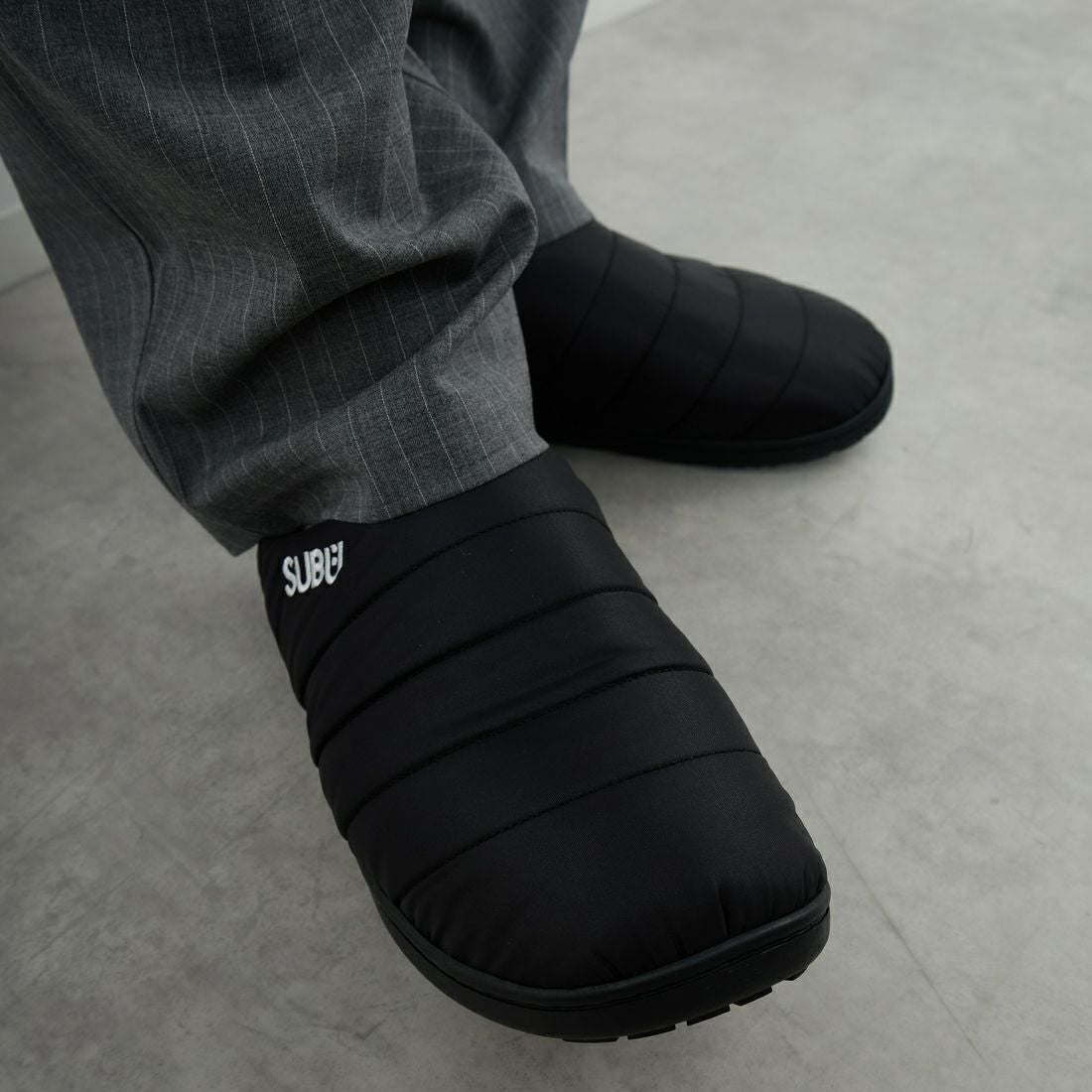 SUBU [スブ] パーマネント カラーサンダル [SUBU-PERMANENT] BLACK