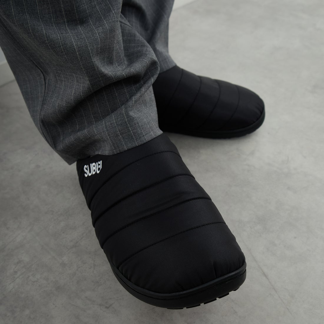 SUBU [スブ] パーマネント カラーサンダル [SUBU-PERMANENT] BLACK