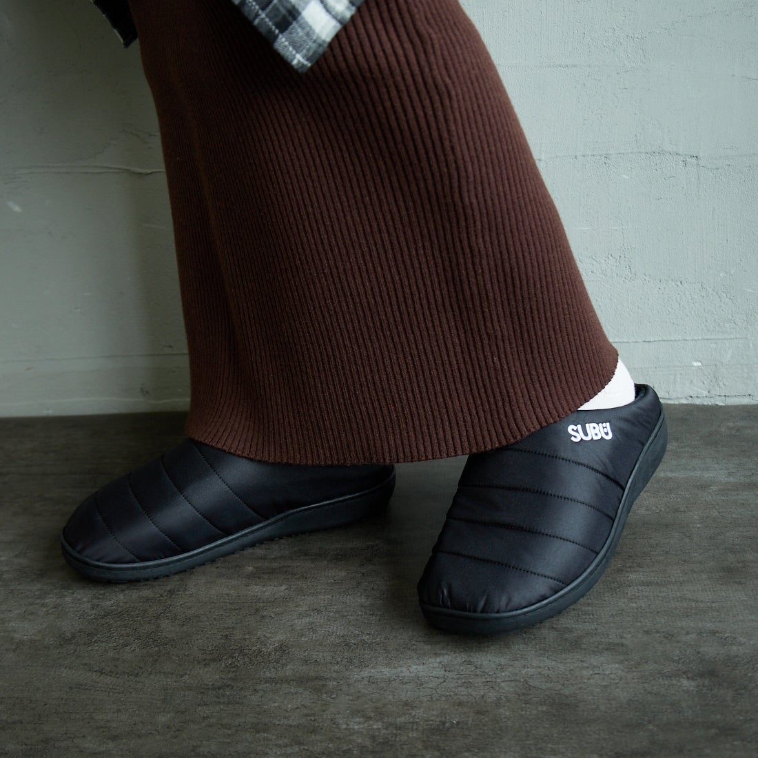 SUBU [スブ] パーマネント カラーサンダル [SUBU-PERMANENT] BLACK