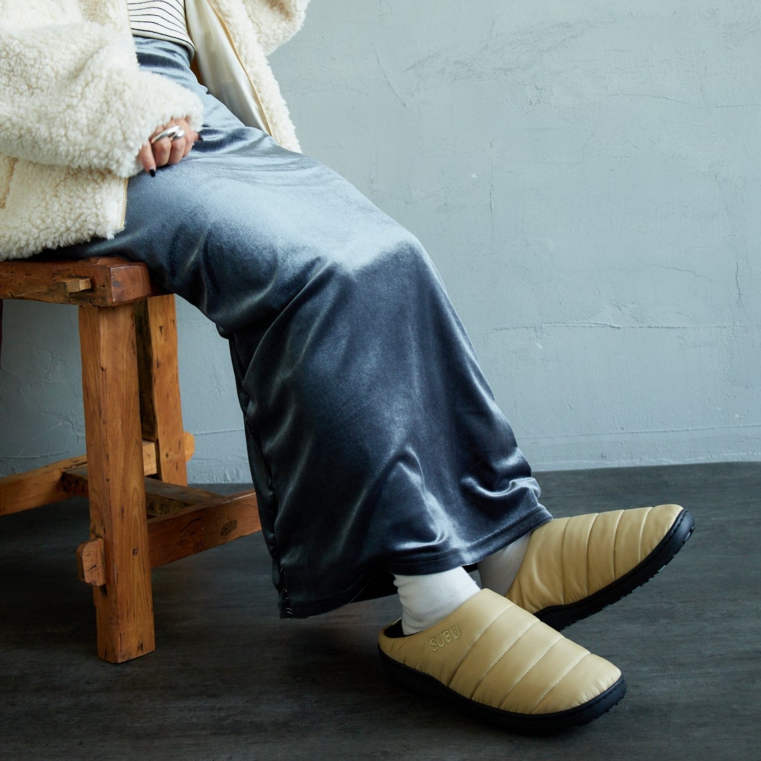 SUBU [スブ] パーマネント カラーサンダル [SUBU-PERMANENT] BEIGE