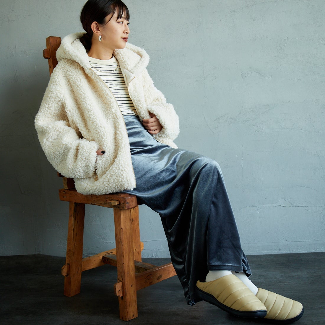 SUBU [スブ] パーマネント カラーサンダル [SUBU-PERMANENT] BEIGE