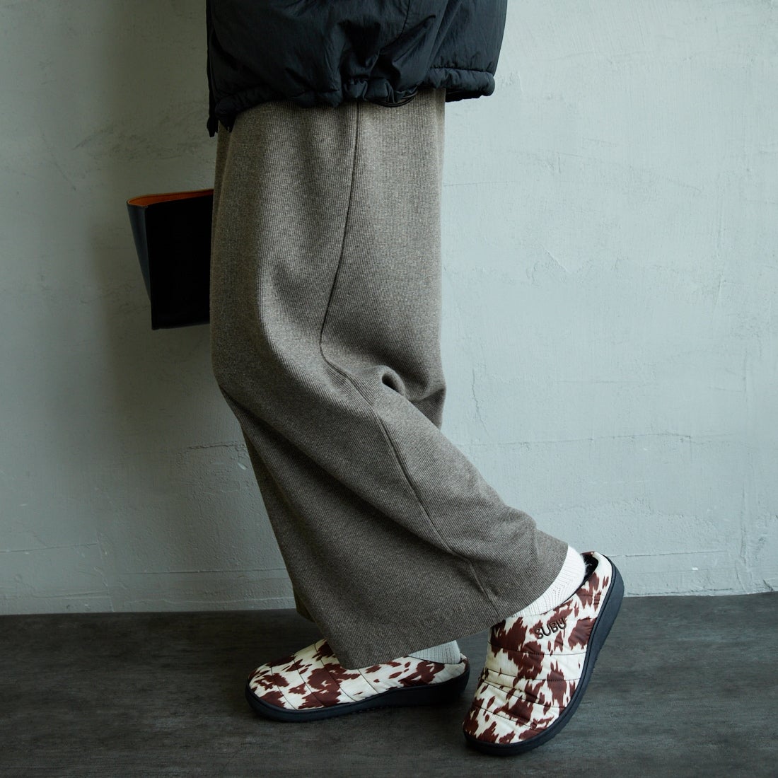 SUBU [スブ] パーマネント カラーサンダル [SUBU-PERMANENT] COW BROWN