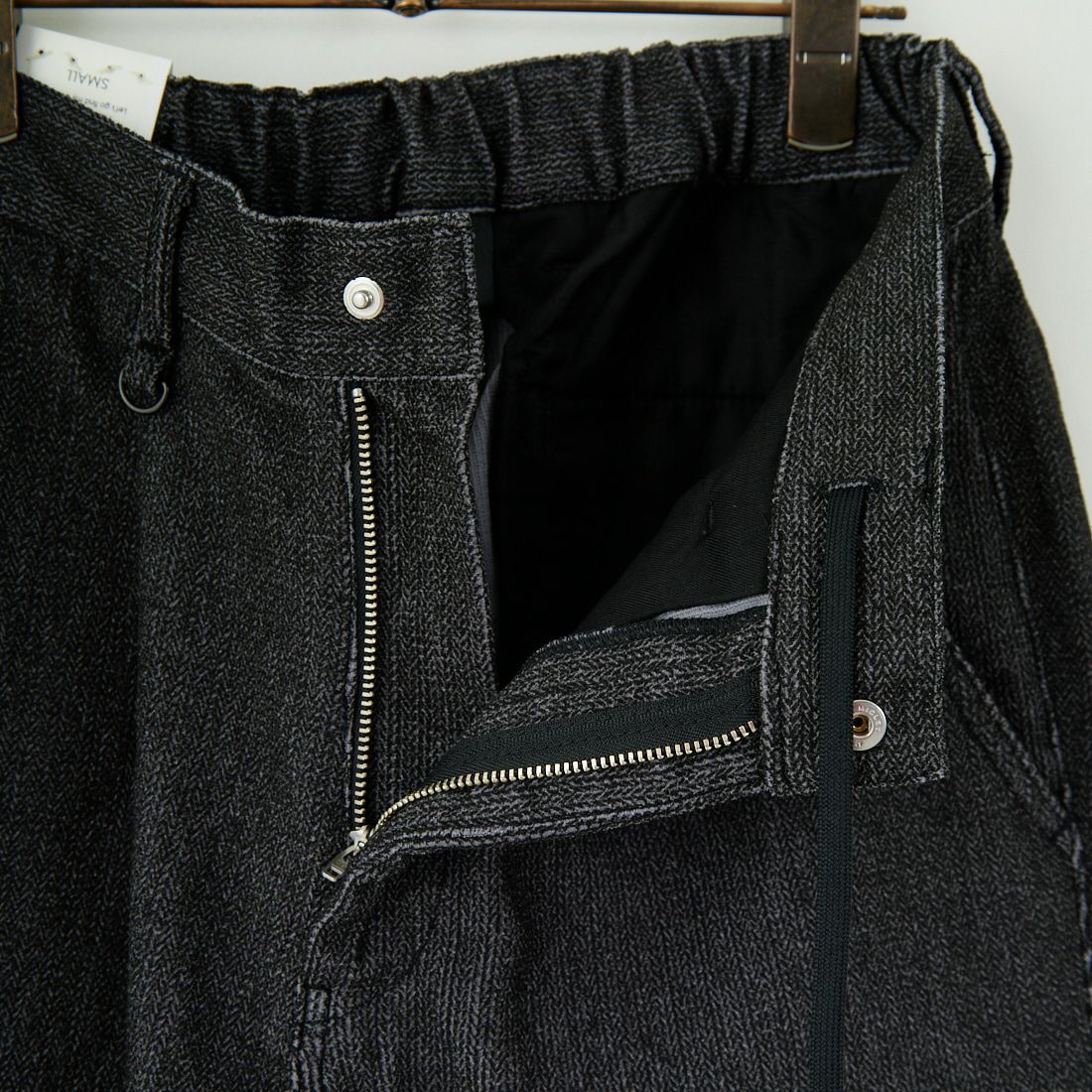 Jeans Factory Clothes [ジーンズファクトリークローズ] トリコットコールプリント1Pイージートラウザー [JFC-254-036] 6S C.GRY