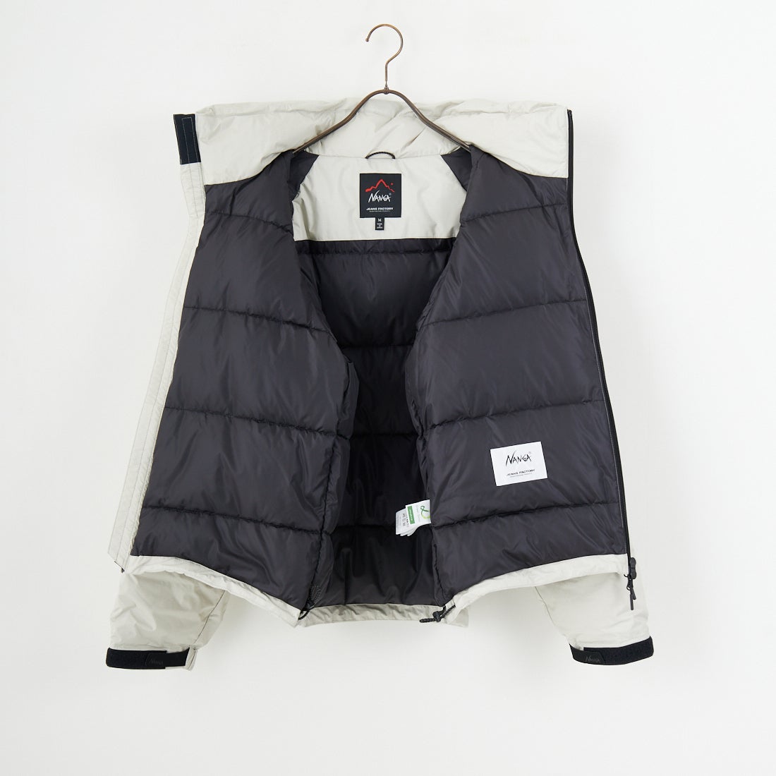 JEANSFACTORY × NANGA [ジーンズファクトリー × ナンガ] 別注 オーロラテックスダウンジャケット [JMP-254-030-JF] IVORY