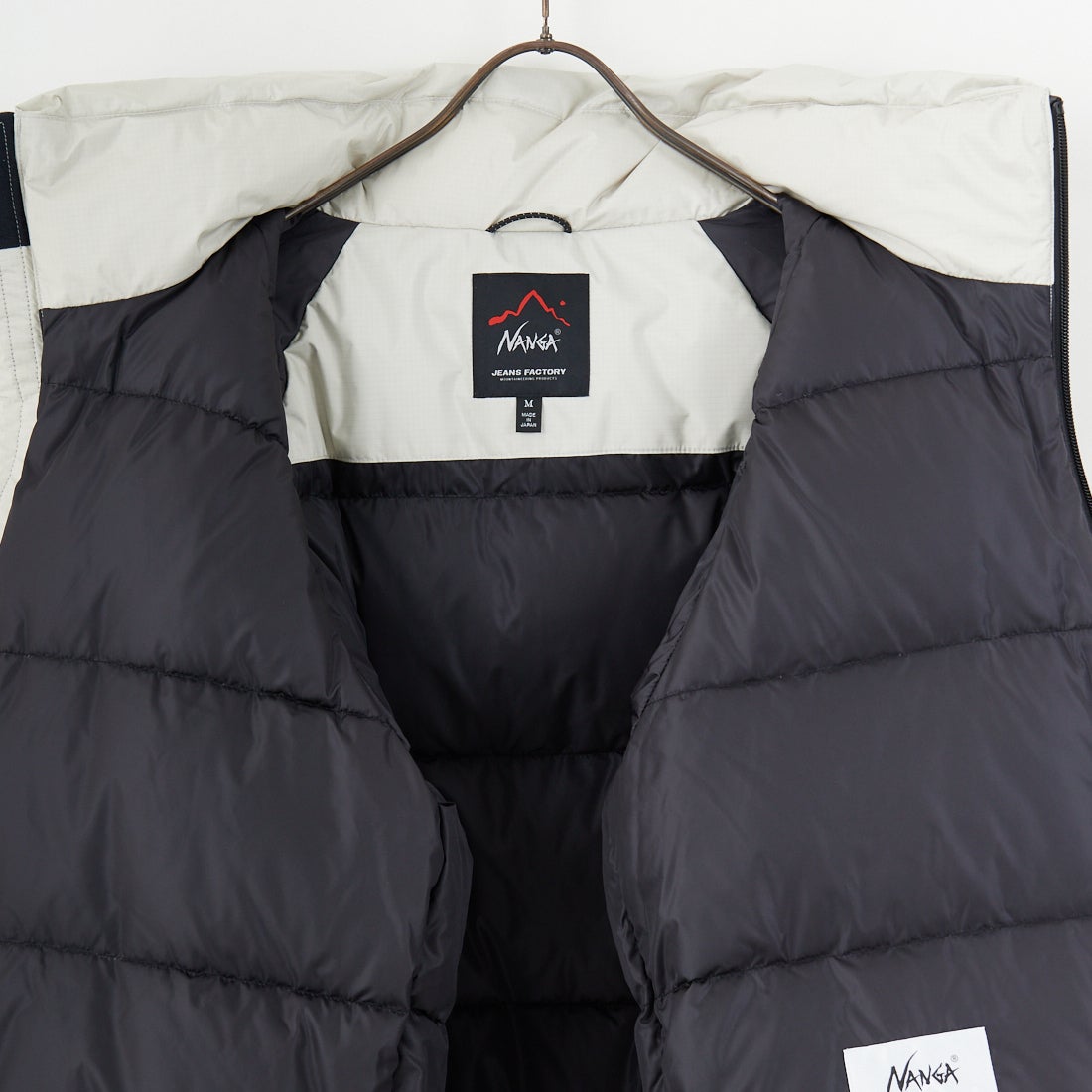 JEANSFACTORY × NANGA [ジーンズファクトリー × ナンガ] 別注 オーロラテックスダウンジャケット [JMP-254-030-JF] IVORY