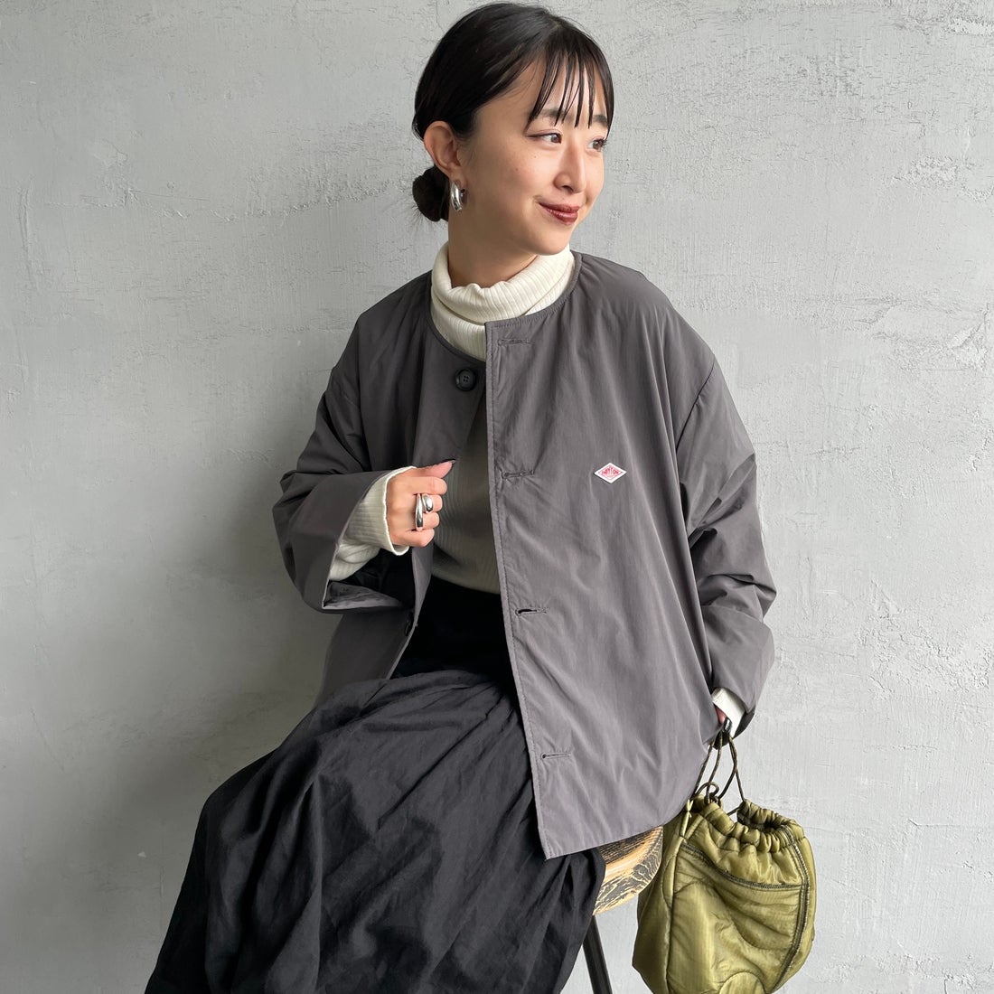 CHARCOAL&&モデル身長：150cm 着用サイズ：36&&