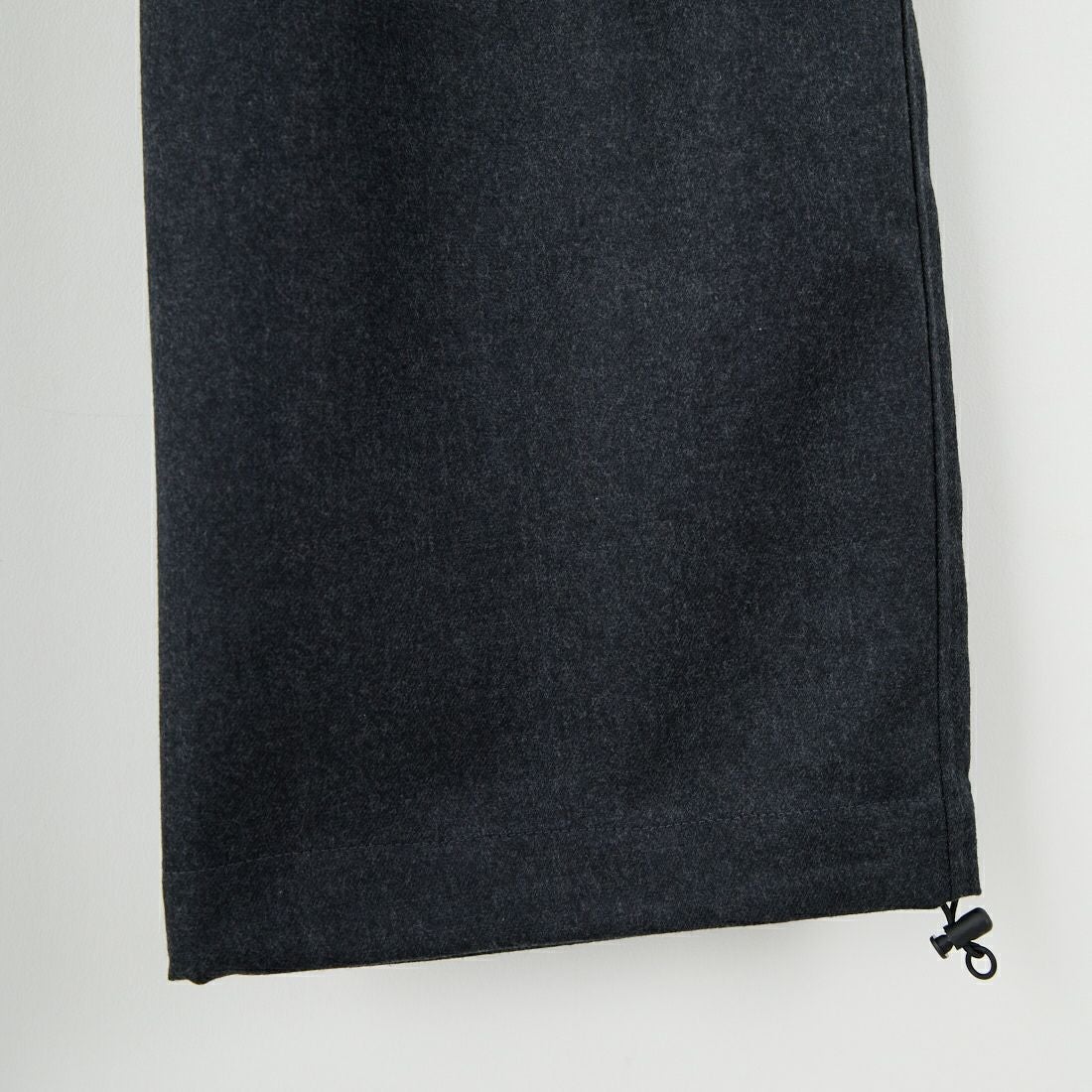 STILL BY HAND [スティルバイハンド] 別注 ウールワイドスピンドルパンツ [2503JF-EX06-JF] CHARCOAL