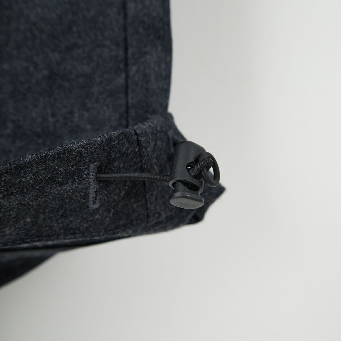 STILL BY HAND [スティルバイハンド] 別注 ウールワイドスピンドルパンツ [2503JF-EX06-JF] CHARCOAL