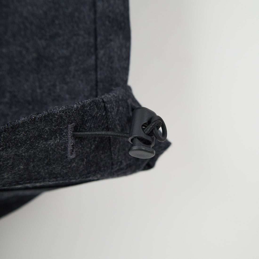 STILL BY HAND [スティルバイハンド] 別注 ウールワイドスピンドルパンツ [2503JF-EX06-JF] CHARCOAL