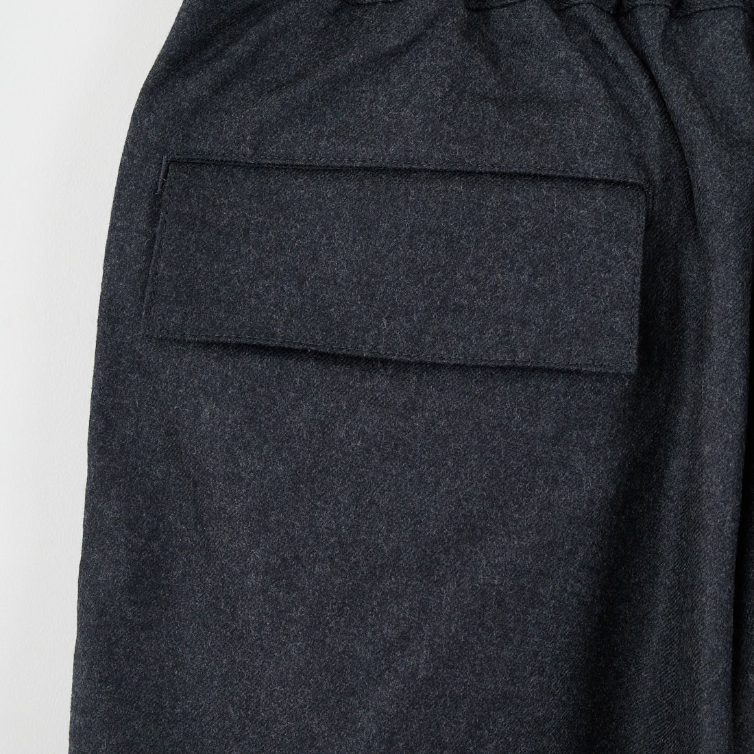 STILL BY HAND [スティルバイハンド] 別注 ウールワイドスピンドルパンツ [2503JF-EX06-JF] CHARCOAL