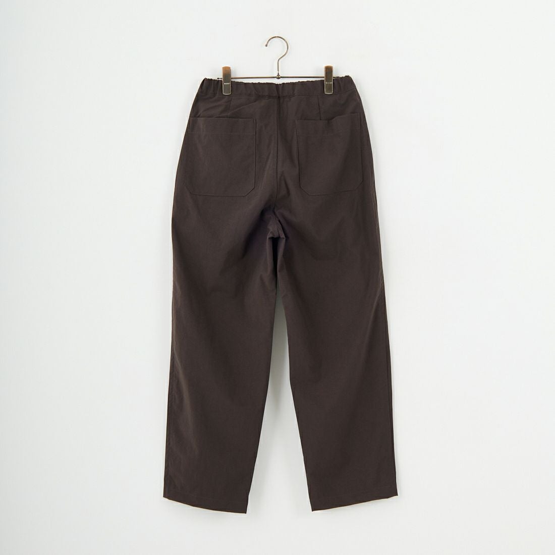 STILL BY HAND [スティルバイハンド] 別注 ナイロンオックステーパードパンツ [2503JF-EX07-JF] BROWN