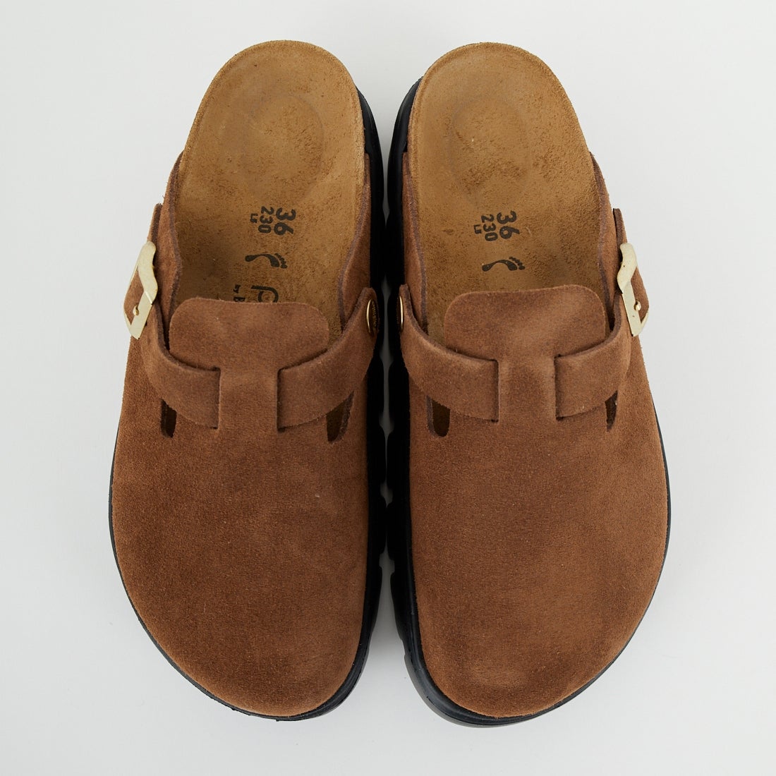 BIRKENSTOCK [ビルケンシュトック] ボストン チャンキー スエード