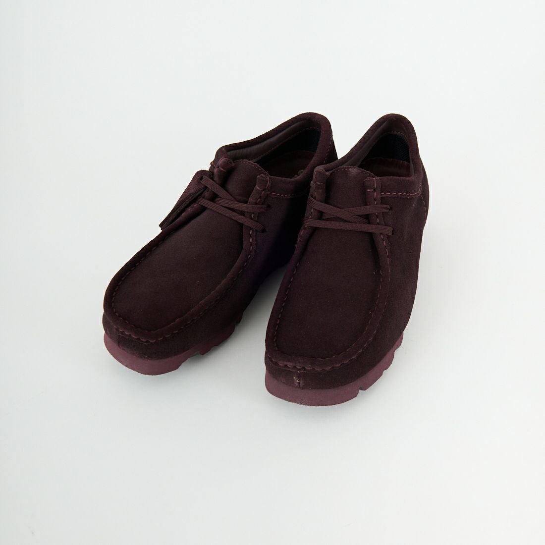 Clarks [クラークス] ワラビー ゴアテックス(パープルグレープスエード) [26183073] PURPLE GRA