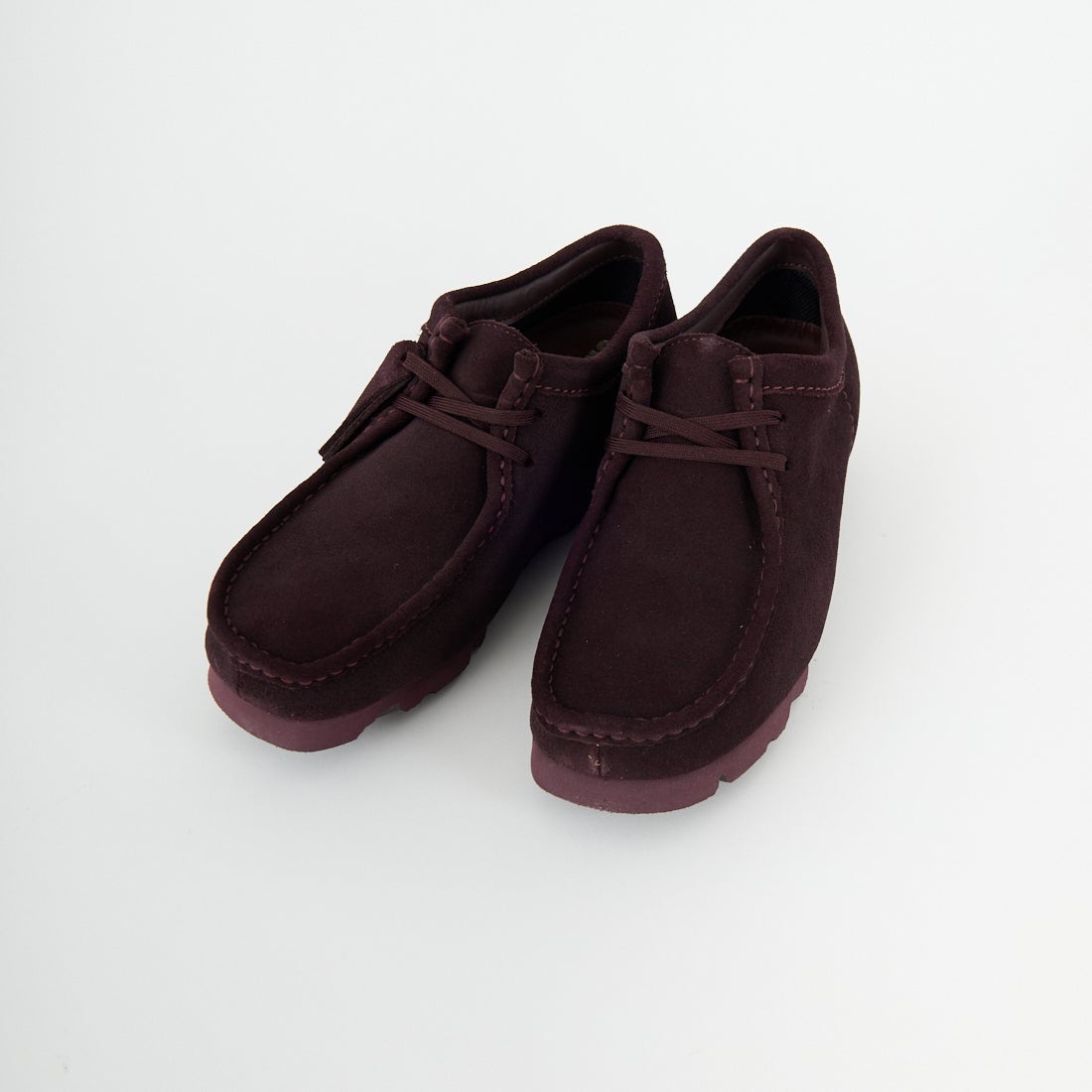 Clarks [クラークス] ワラビー ゴアテックス(パープルグレープスエード) [26183073] PURPLE GRA