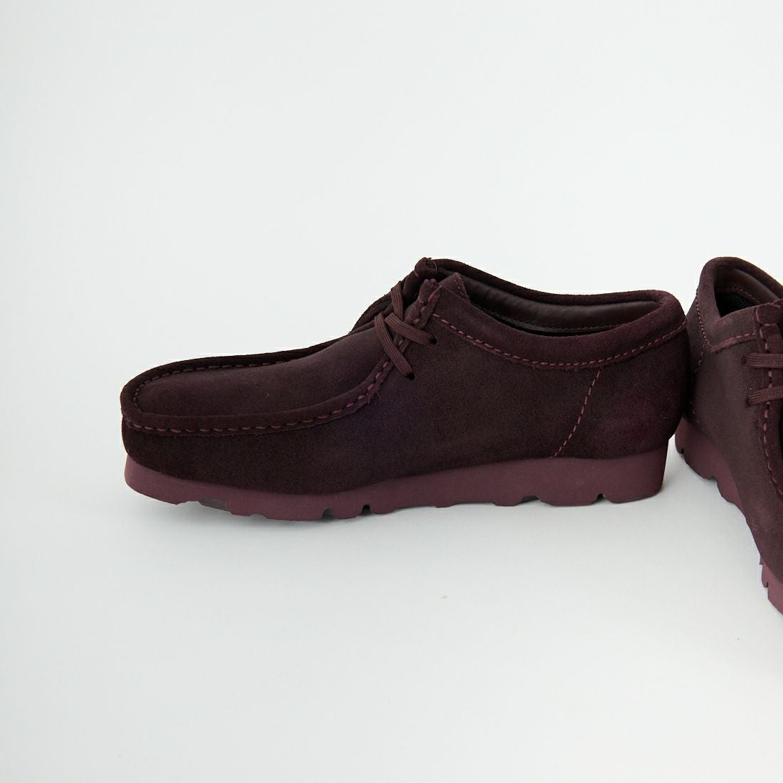 Clarks [クラークス] ワラビー ゴアテックス(パープルグレープスエード) [26183073] PURPLE GRA