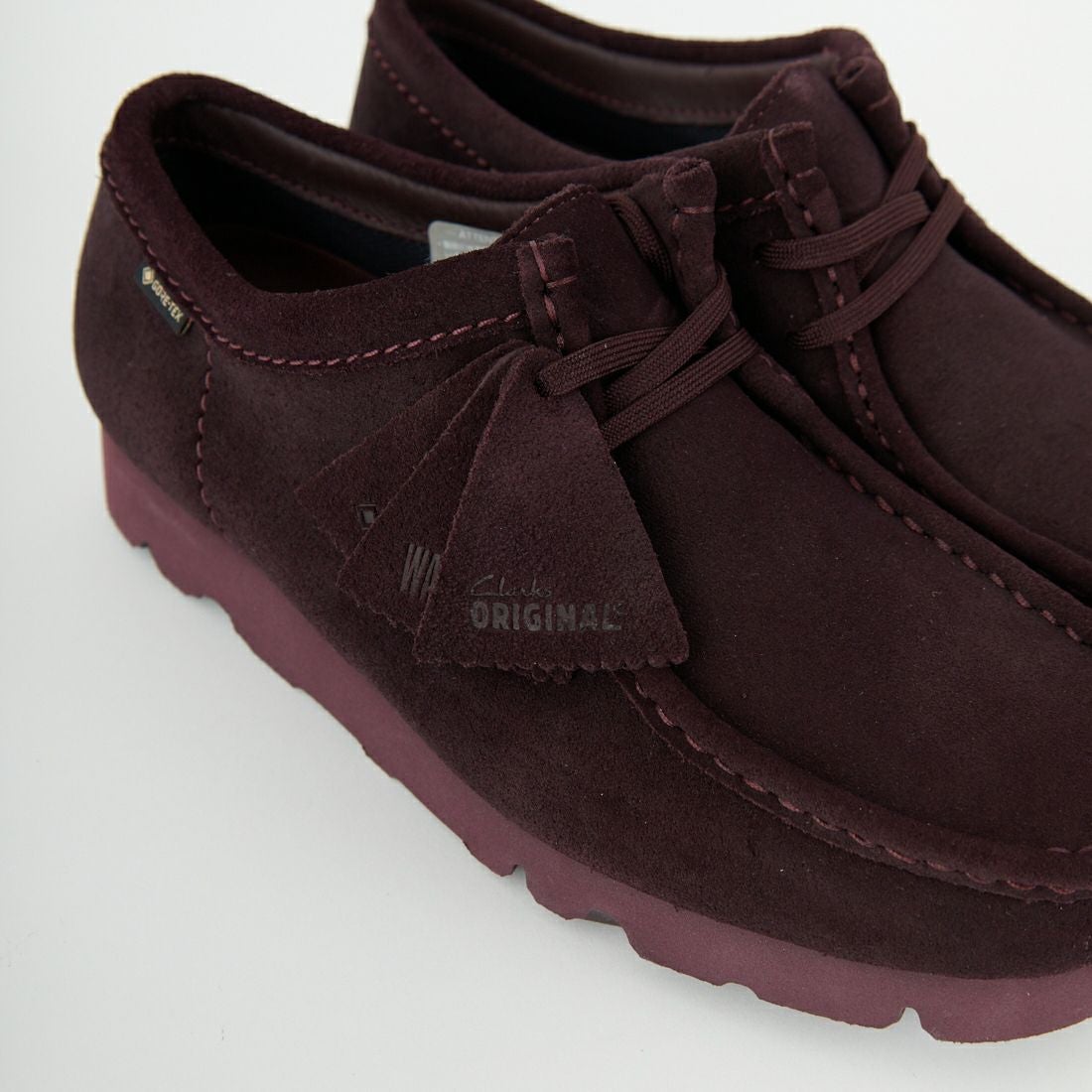 Clarks [クラークス] ワラビー ゴアテックス(パープルグレープスエード) [26183073] PURPLE GRA
