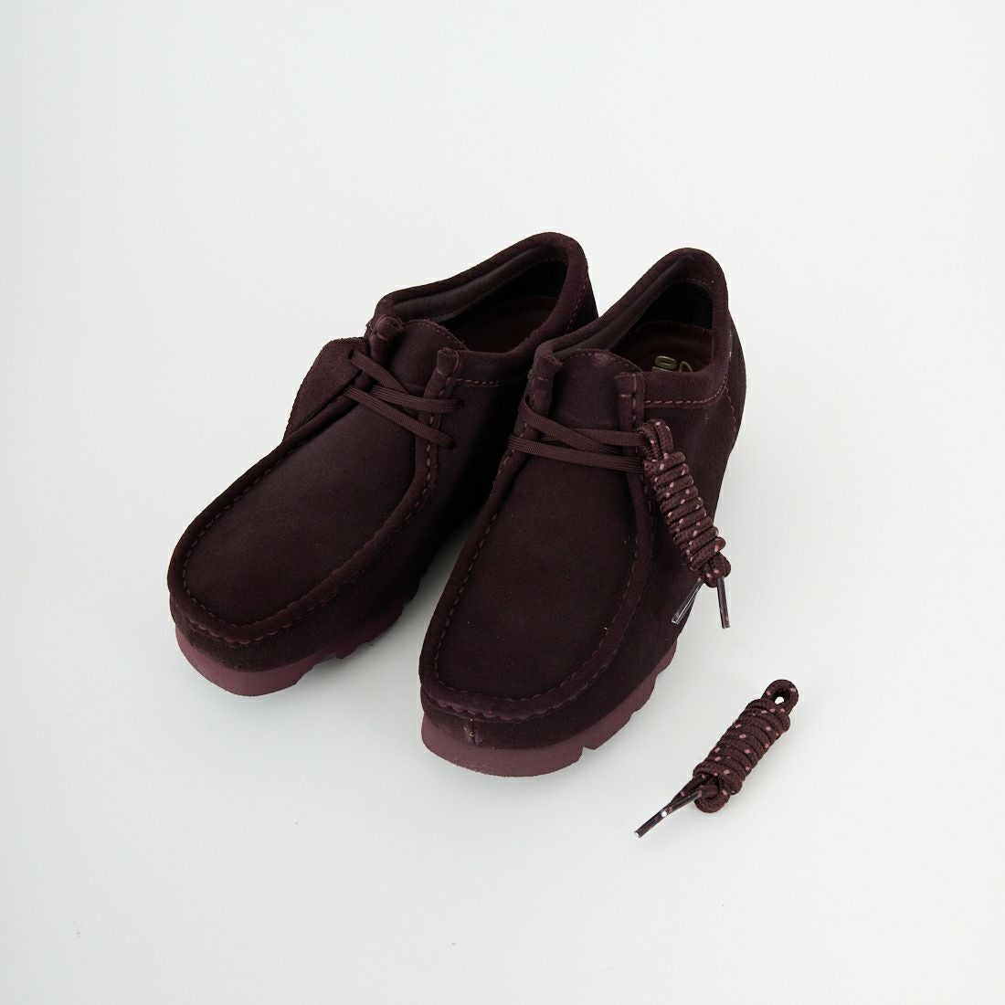 Clarks [クラークス] ワラビー ゴアテックス(パープルグレープスエード) [26183073] PURPLE GRA