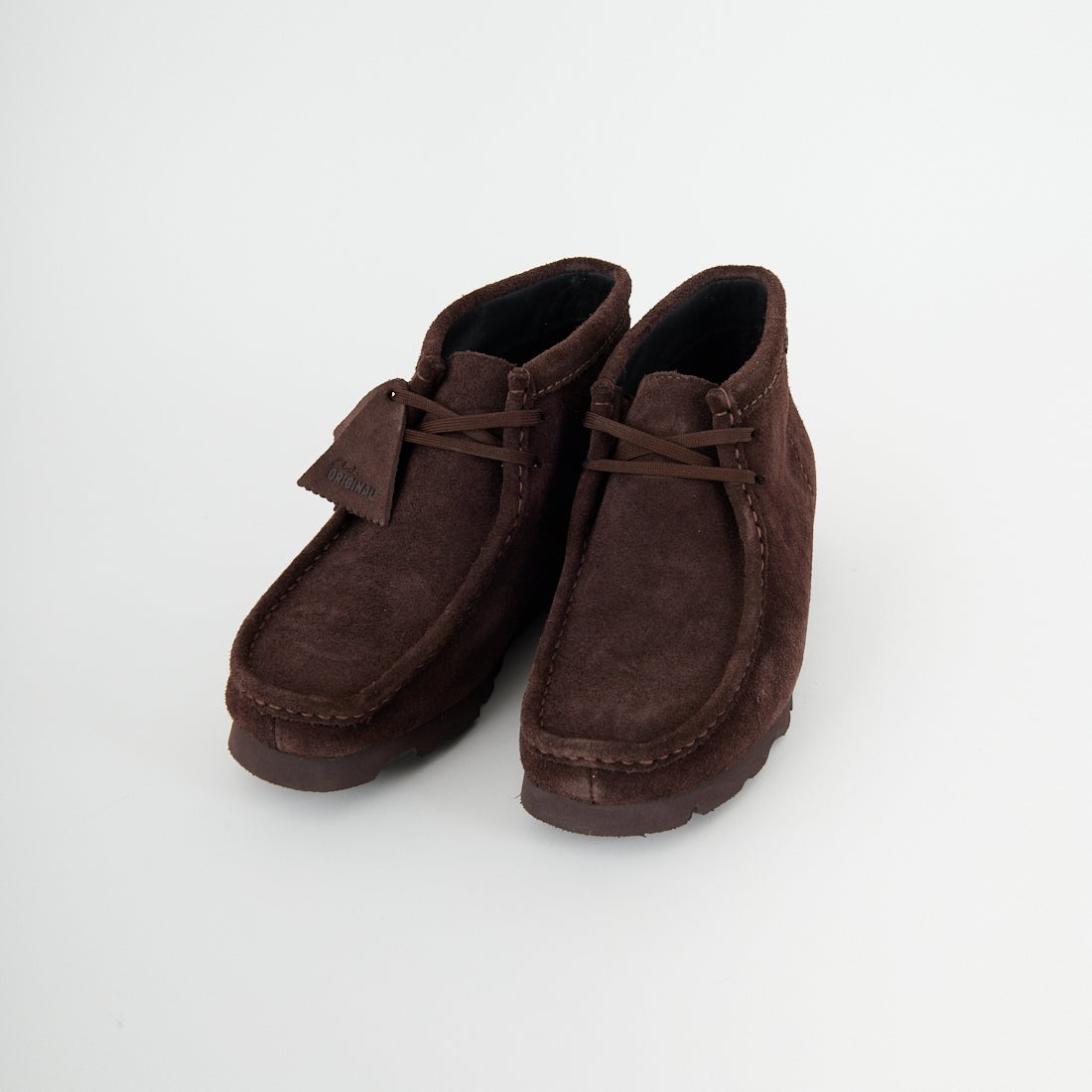 Clarks [クラークス] ワラビーブーツ ゴアテックス(ダークブラウン