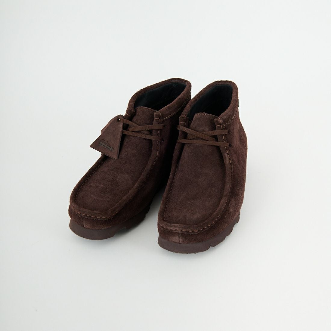 Clarks [クラークス] ワラビーブーツ ゴアテックス(ダークブラウンスエード) [26183075] DARK BROWN
