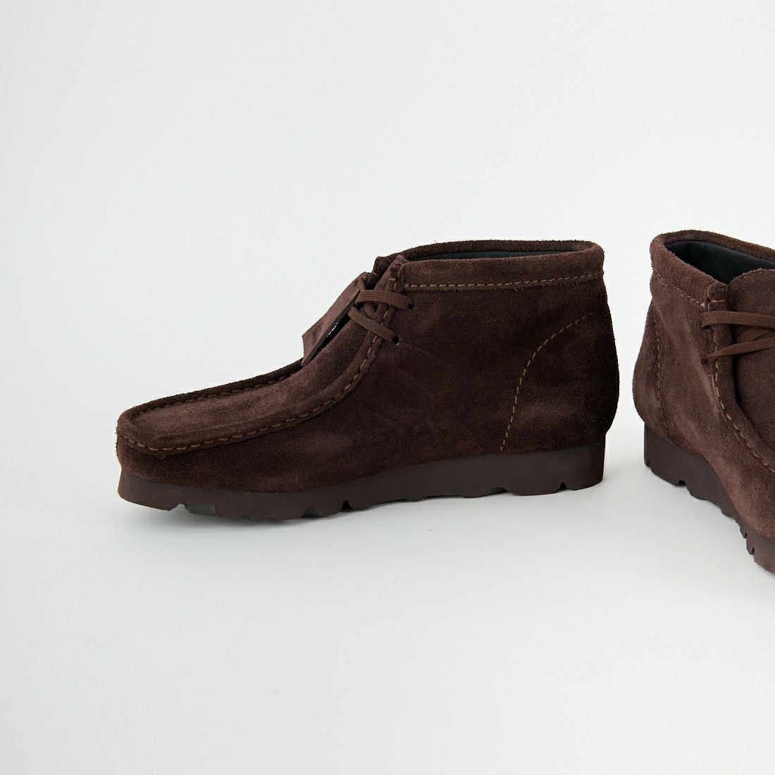 Clarks [クラークス] ワラビーブーツ ゴアテックス(ダークブラウンスエード) [26183075] DARK BROWN