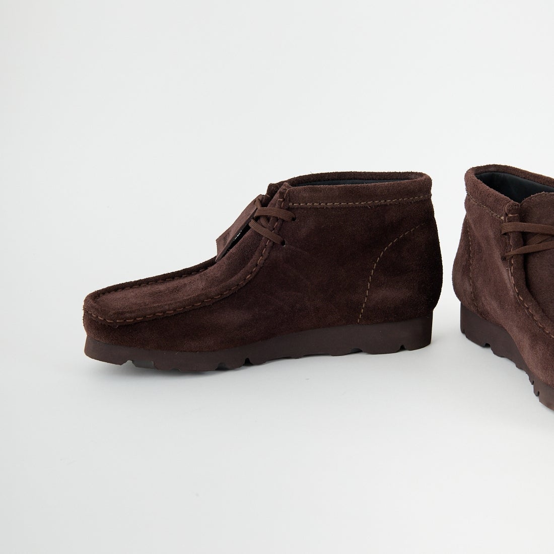 Clarks [クラークス] ワラビーブーツ ゴアテックス(ダークブラウンスエード) [26183075] DARK BROWN