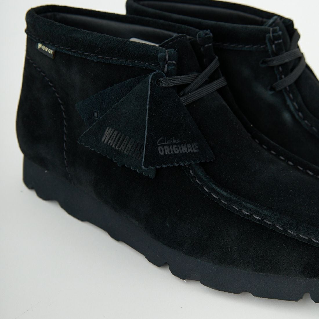 Clarks [クラークス] ワラビーブーツ ゴアテックス(ブラックスエード) [26179256] BLACK