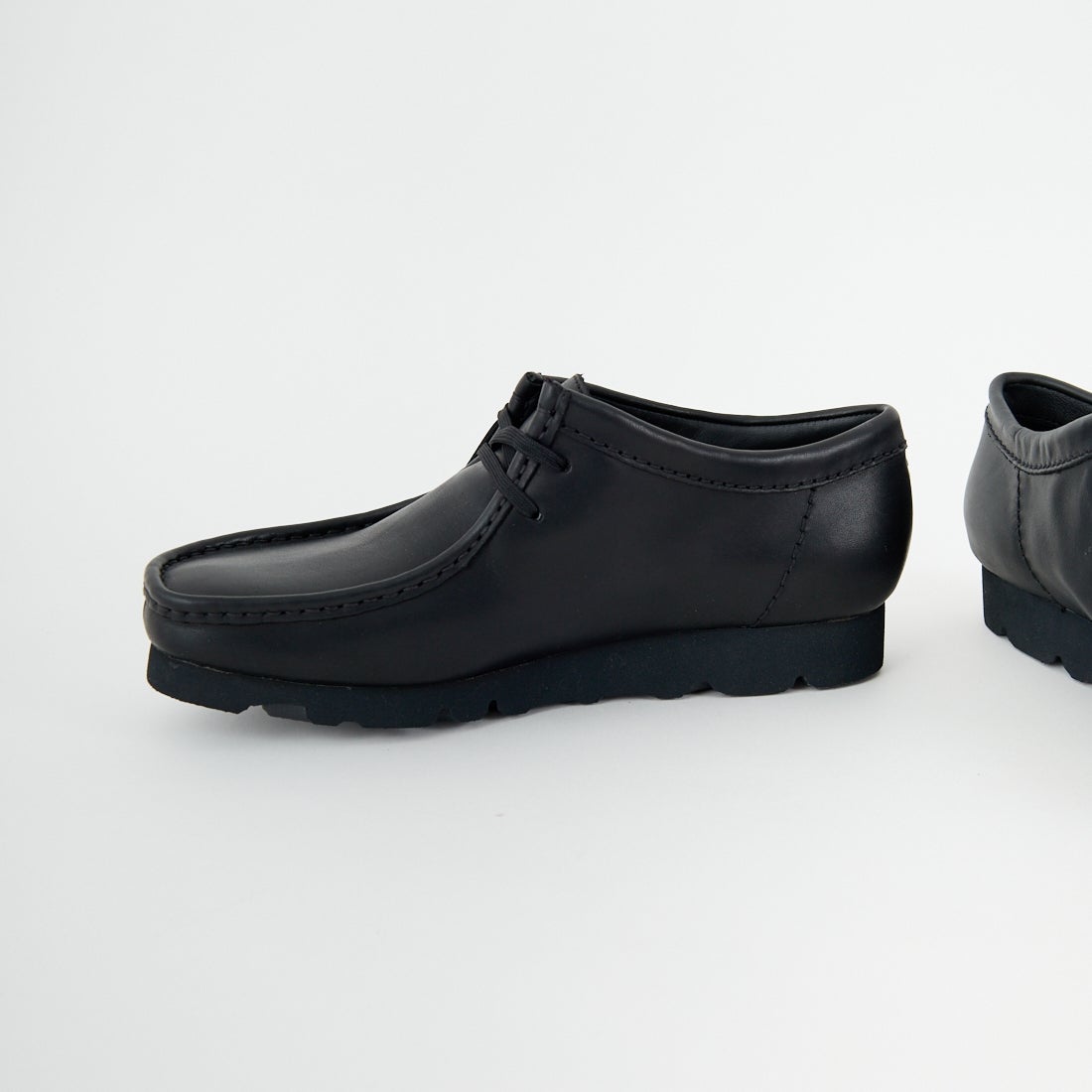 Clarks [クラークス] ワラビー ゴアテックス(ブラックレザー) [26183074] BLK/BLACK