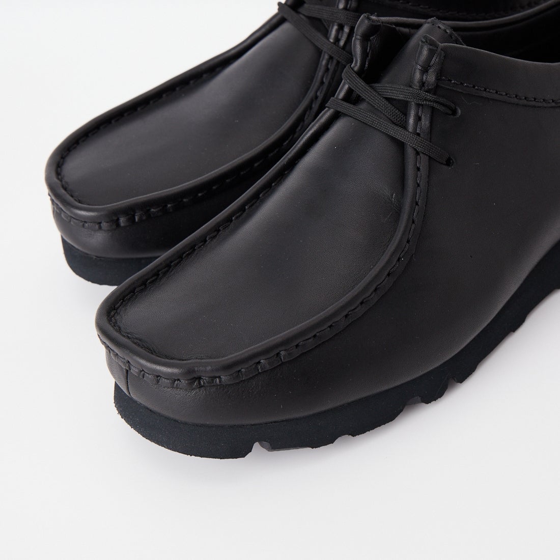 Clarks [クラークス] ワラビー ゴアテックス(ブラックレザー) [26183074] BLK/BLACK
