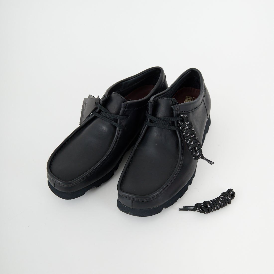 Clarks [クラークス] ワラビー ゴアテックス(ブラックレザー) [26183074] BLK/BLACK