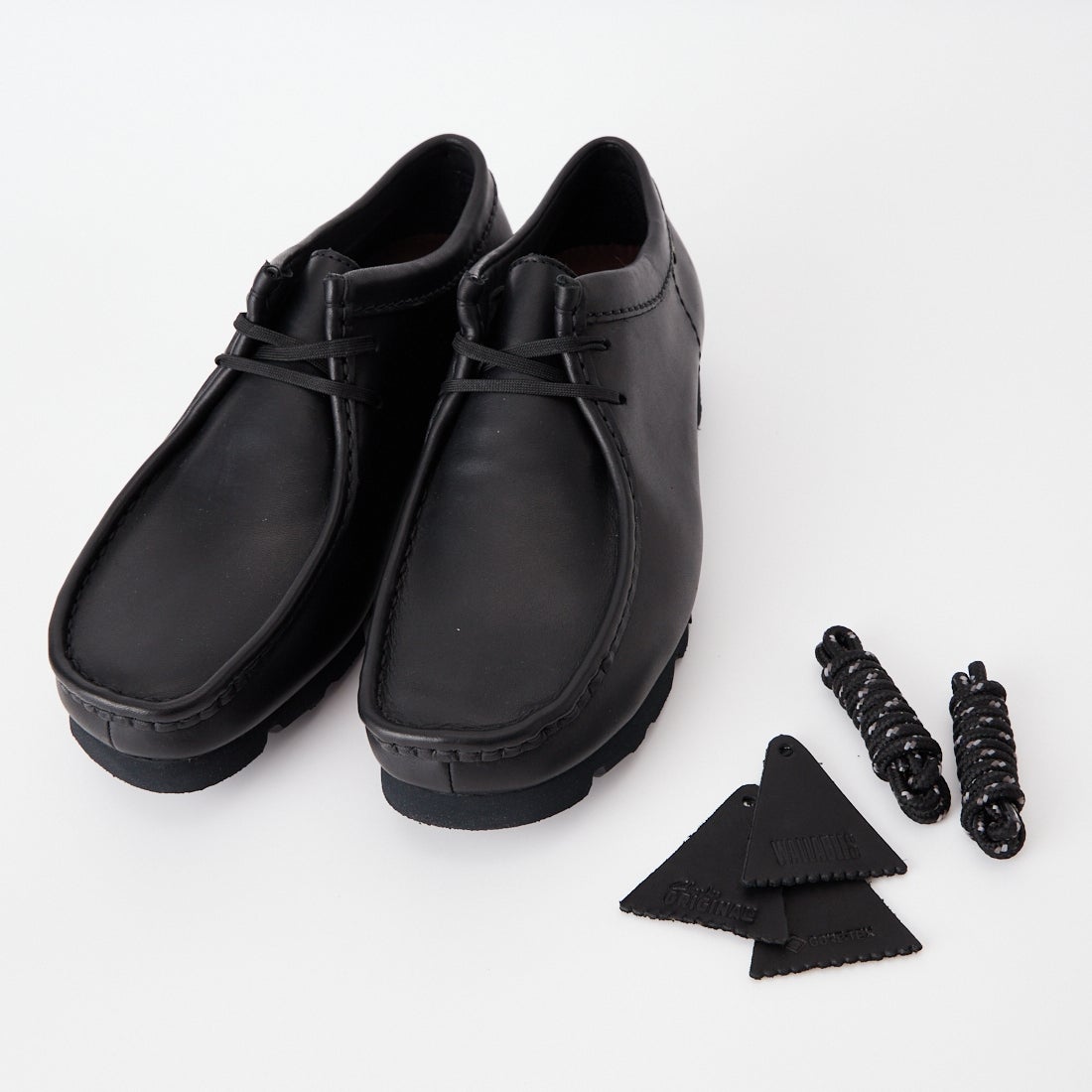 Clarks [クラークス] ワラビー ゴアテックス(ブラックレザー) [26183074] BLK/BLACK