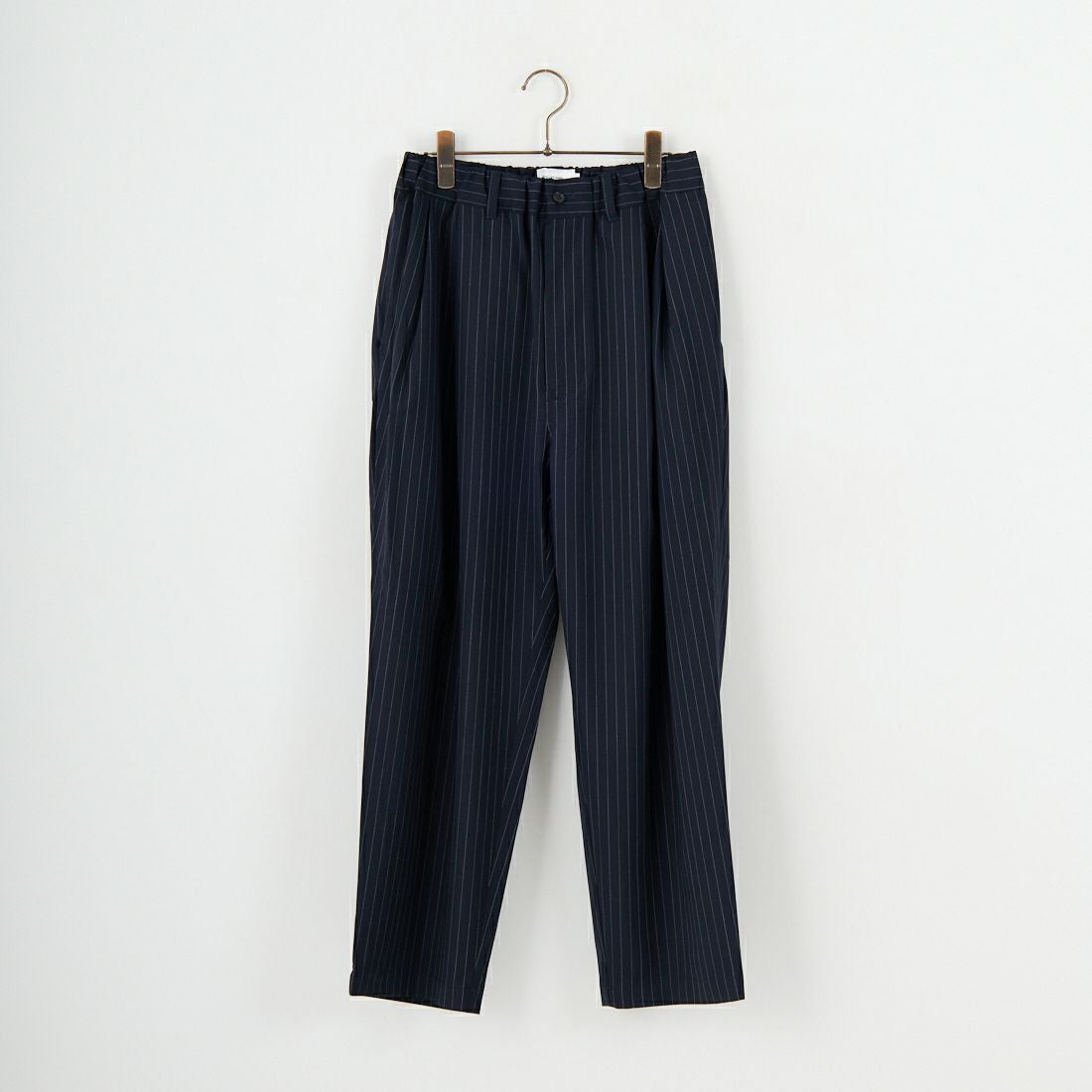 STILL BY HAND [スティルバイハンド] 別注 ウールツータックパンツ