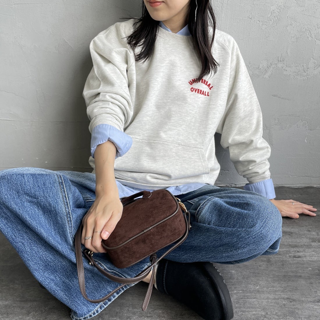 OATMEAL&&モデル身長：160cm 着用サイズ：F&&