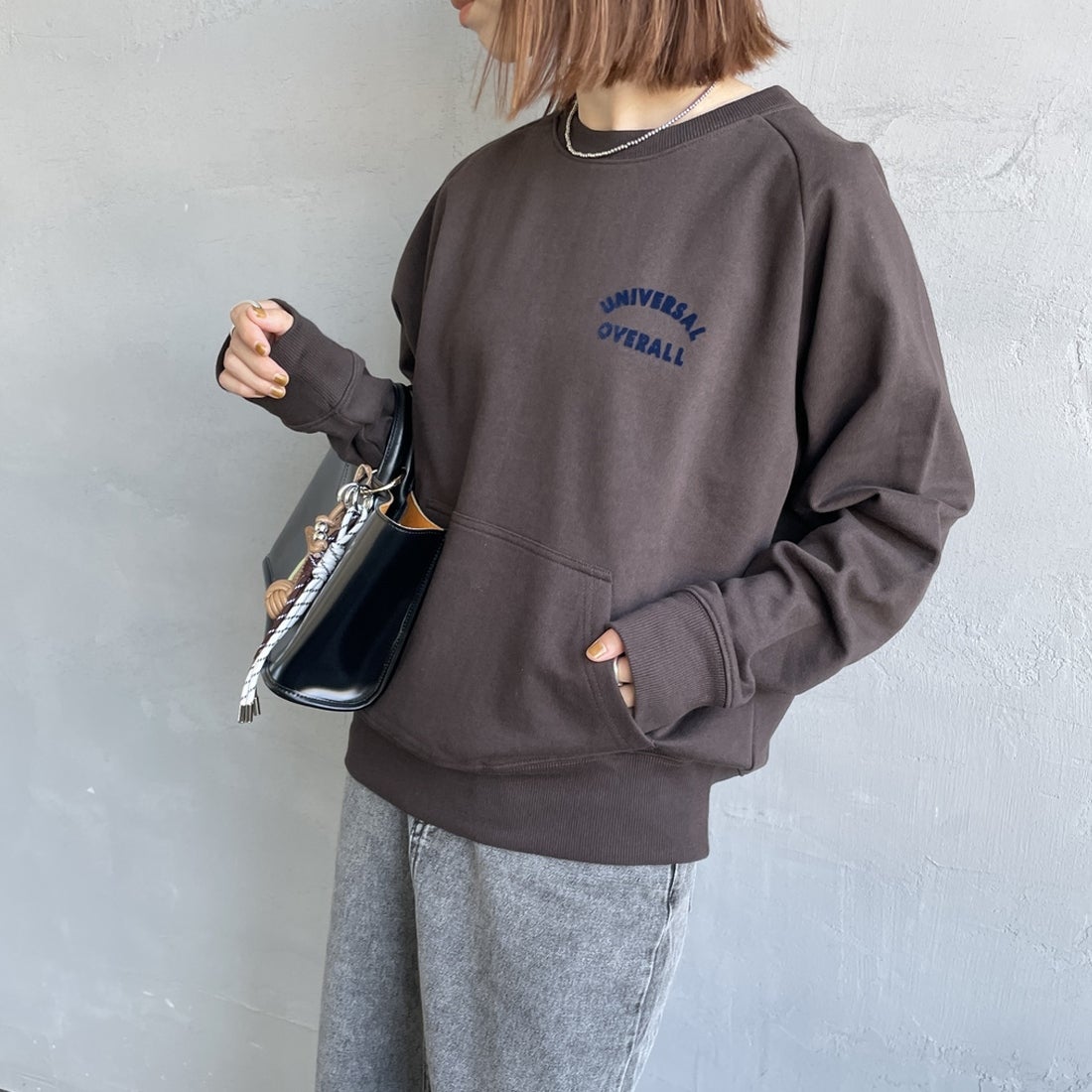 BROWN&&モデル身長：158cm 着用サイズ：F&&